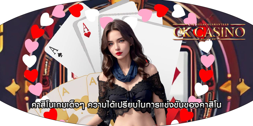 คาสิโนเกมเด็จๆ ความได้เปรียบในการแข่งขันของคาสิโน