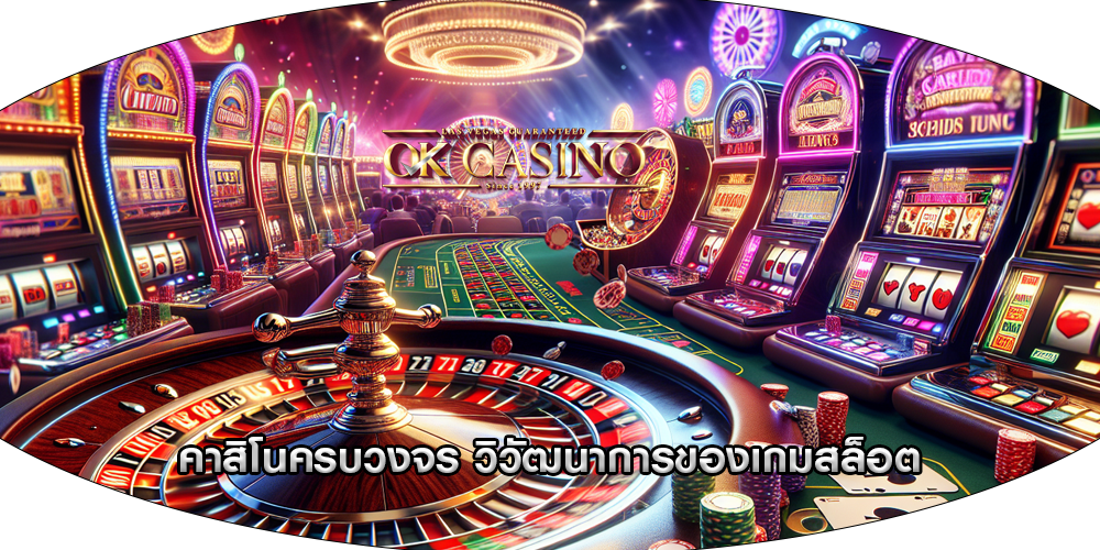 คาสิโนครบวงจร วิวัฒนาการของเกมสล็อต