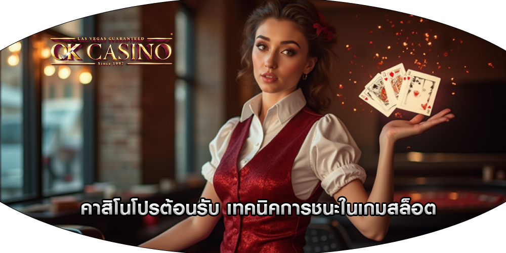 คาสิโนโปรต้อนรับ เทคนิคการชนะในเกมสล็อต
